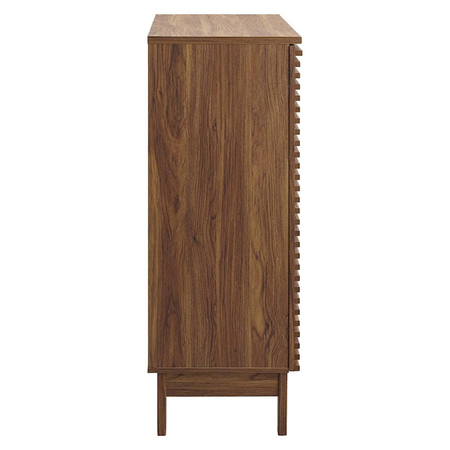 Modway Furniture Render Bar Cabinet, Walnut