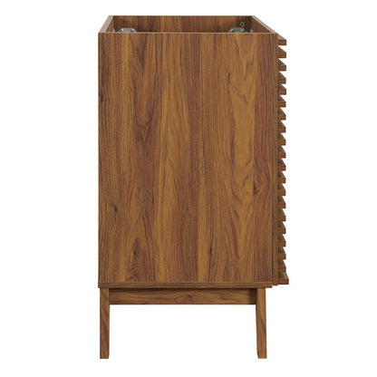 Bathroom Vanity Cabinet, Walnut