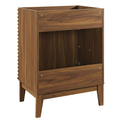 Bathroom Vanity Cabinet, Walnut