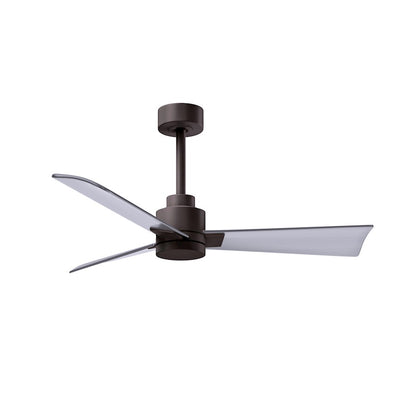 Matthews Fan Alessandra 3 Blade 42" Ceiling Fan, Bronze/Nickel - AK-TB-BN-42