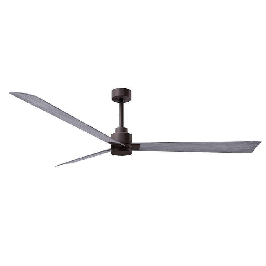 Matthews Fan Alessandra 3 Blade 72" Ceiling Fan, Bronze/Barnwood - AK-TB-BW-72