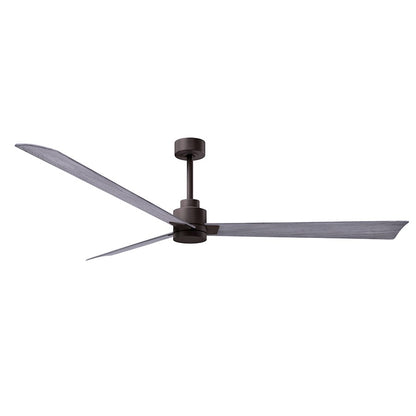 Matthews Fan Alessandra 3 Blade 72" Ceiling Fan, Bronze/Barnwood - AK-TB-BW-72