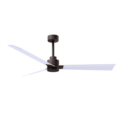 Matthews Fan Alessandra 3 Blade 56" Ceiling Fan, Bronze/White - AK-TB-MWH-56