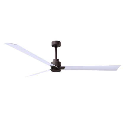 Matthews Fan Alessandra 3 Blade 72" Ceiling Fan, Bronze/White - AK-TB-MWH-72