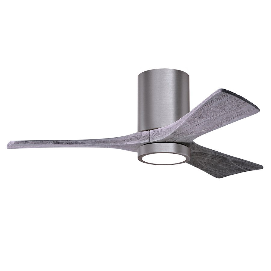 Matthews Fan Irene-3HLK 1 3 Blade 42" Ceiling Fan, Pewter/Barn - IR3HLK-BP-BW-42