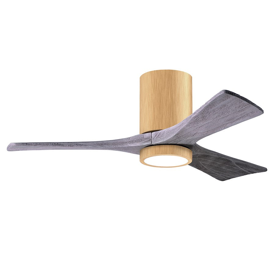 Matthews Fan Irene-3HLK 1 3 Blade 42" Ceiling Fan, Maple/Barn - IR3HLK-LM-BW-42