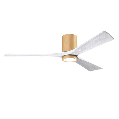 Matthews Fan Irene-3HLK 1 3 Blade 60" Ceiling Fan, Maple/WH - IR3HLK-LM-MWH-60