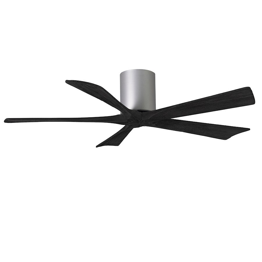 Matthews Fan Company Irene 5H 52" Ceiling Fan, Nickel/Black - IR5H-BN-BK-52