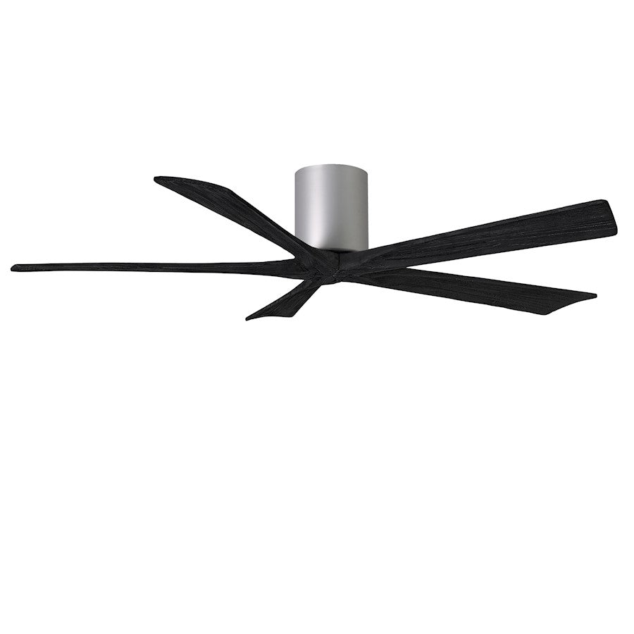 Matthews Fan Company Irene 5H 60" Ceiling Fan, Nickel/Black - IR5H-BN-BK-60