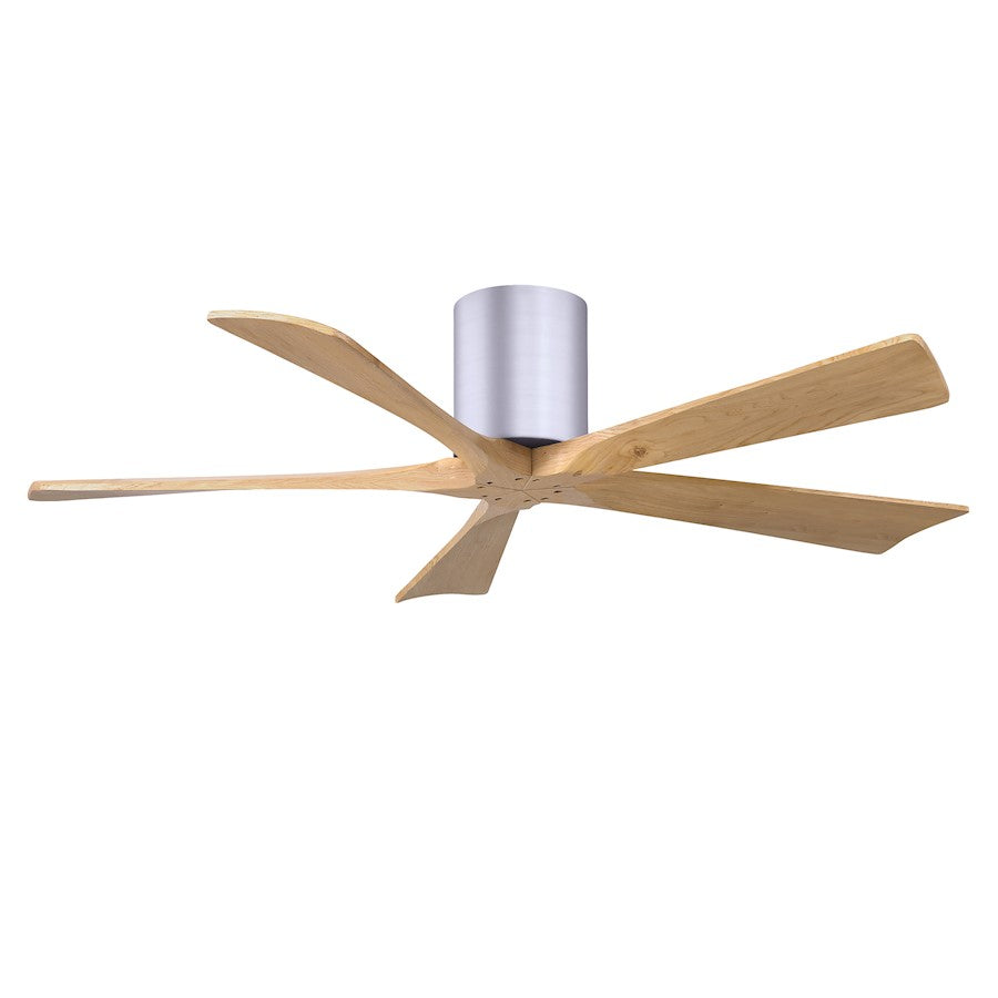 Matthews Fan Irene-5H 5 Blade 52" Ceiling Fan, Nickel/Maple Tone - IR5H-BN-LM-52