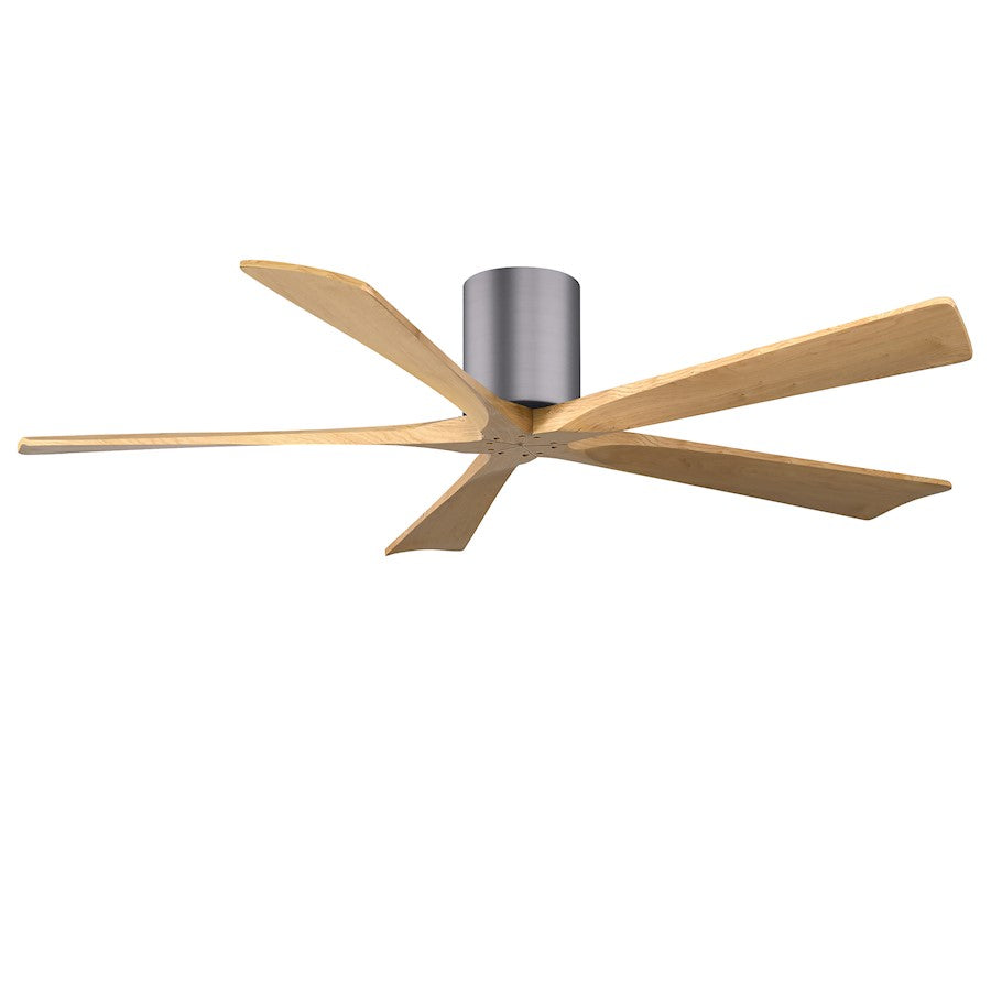 Matthews Fan Irene-5H 5 Blade 60" Ceiling Fan, Pewter/Maple Tone - IR5H-BP-LM-60