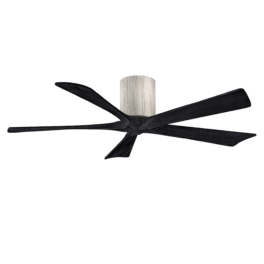 Matthews Fan Company Irene 5H 52" Ceiling Fan, Barnwood/Black - IR5H-BW-BK-52