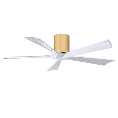 Matthews Fan Irene-5H 5 Blade 52" Ceiling Fan, Maple/White - IR5H-LM-MWH-52