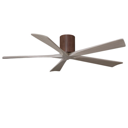 Matthews Fan Irene-5H 5 Blade 60" Ceiling Fan, Walnut/Gray Ash - IR5H-WN-GA-60