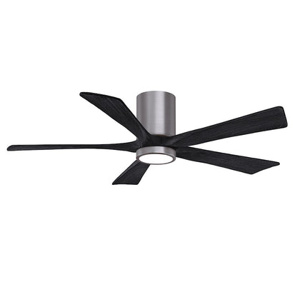 Matthews Fan Irene-5HLK 1 5 Blade 52" Ceiling Fan, Pewter/BK - IR5HLK-BP-BK-52