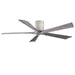 Matthews Fan Co. Irene-5HLK 60" 5 Blade LED Ceiling Fan, BW - IR5HLK-BW-BW-60