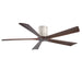 Matthews Fan Co. Irene-5HLK 60" 5 Blade LED Ceiling Fan, BW/WN - IR5HLK-BW-WA-60