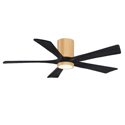 Matthews Fan Irene-5HLK 1 5 Blade 52" Ceiling Fan, Maple/Black - IR5HLK-LM-BK-52