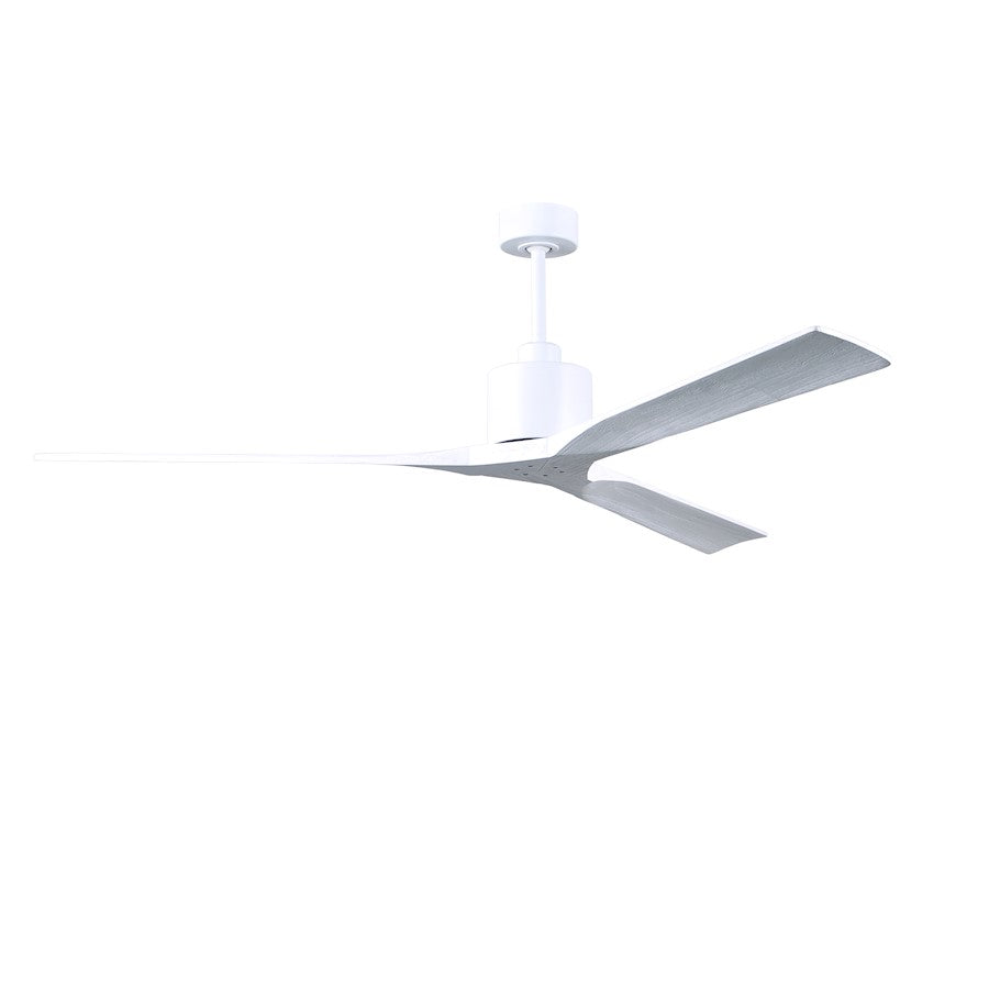 Matthews Fan Co. Nan XL 72" Ceiling Fan, Matte White - NKXL-MWH-MWH-72