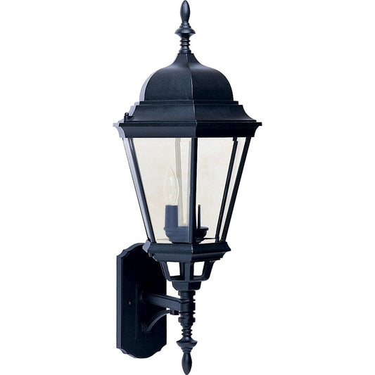 Maxim Westlake Cast 3-Light 28" Outdoor Wall Lantern, Black