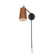 Maxim Lighting Scout 1 Light Wall Sconce, Weathered Wood/Tan - 10096WWDTN