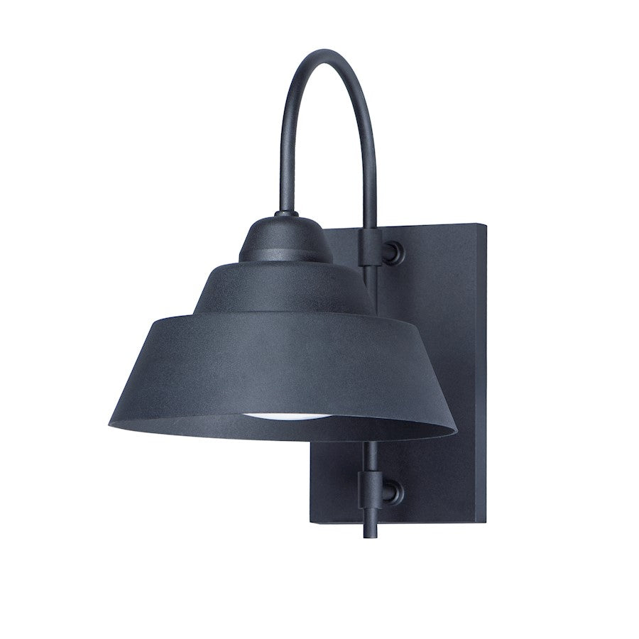 Maxim Lighting Shoreline 1-Light Outdoor Wall Sconce in Black - 10104BK