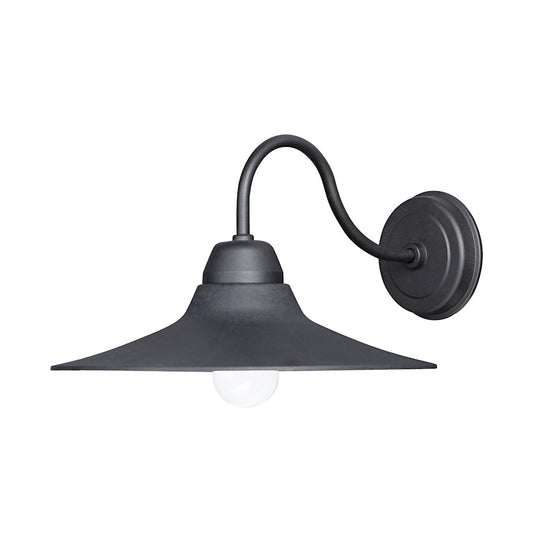 Maxim Lighting Dockside 1-Light Outdoor Wall Sconce in Black - 10114BK