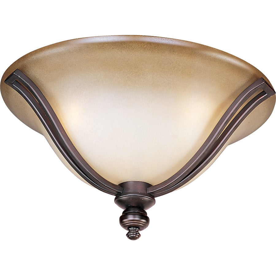 Maxim Madera 3-Light Flush Mount, Oil Rubbed Bronze