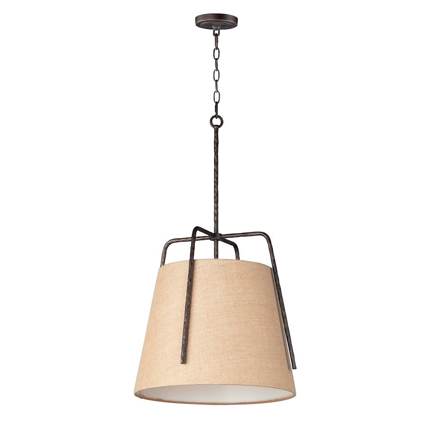 Maxim Lighting Pitchfork 1-Light Large Pendant in Oil Rubbed Bronze - 10199BROI