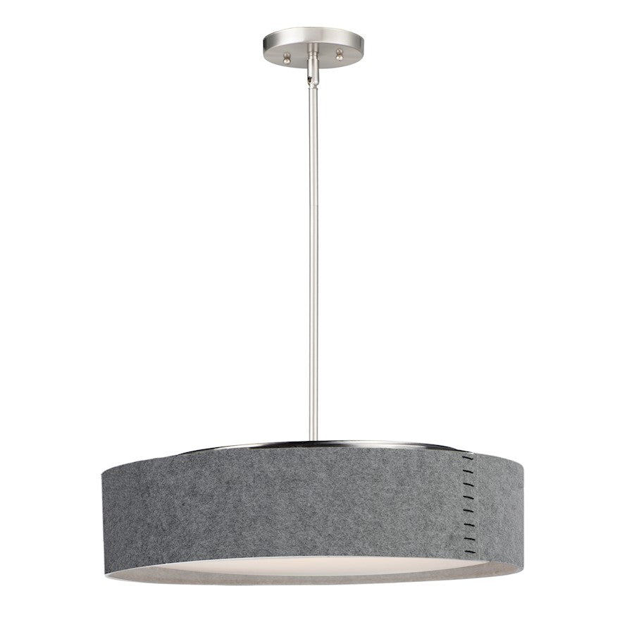 Maxim Lighting Prime 5 Light Pendant, Satin Nickel - 10226GYSN