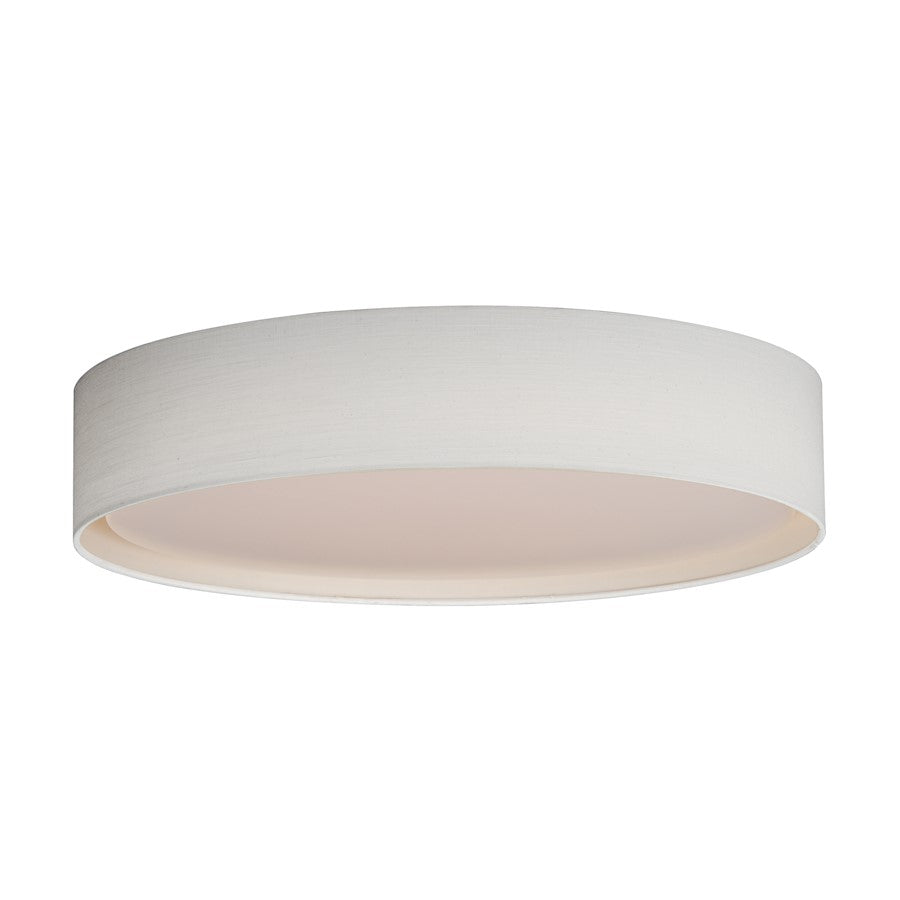 Maxim Lighting Prime 1 Light 25" LED Flush Mount, Oatmeal Linen - 10227OM