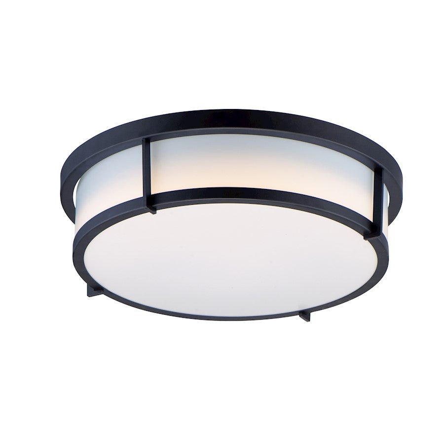 Maxim Lighting Rogue LED 1-Light Flush Mount in Black - 10274WTBK