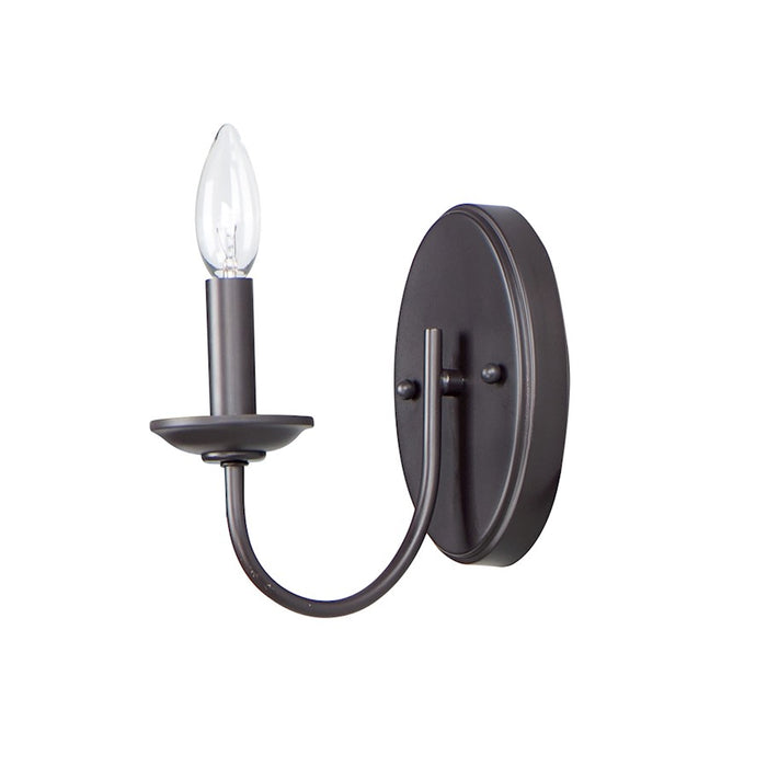 Maxim Lighting Logan 1-Light Wall Sconce in Oil Rubbed Bronze - 10351OI