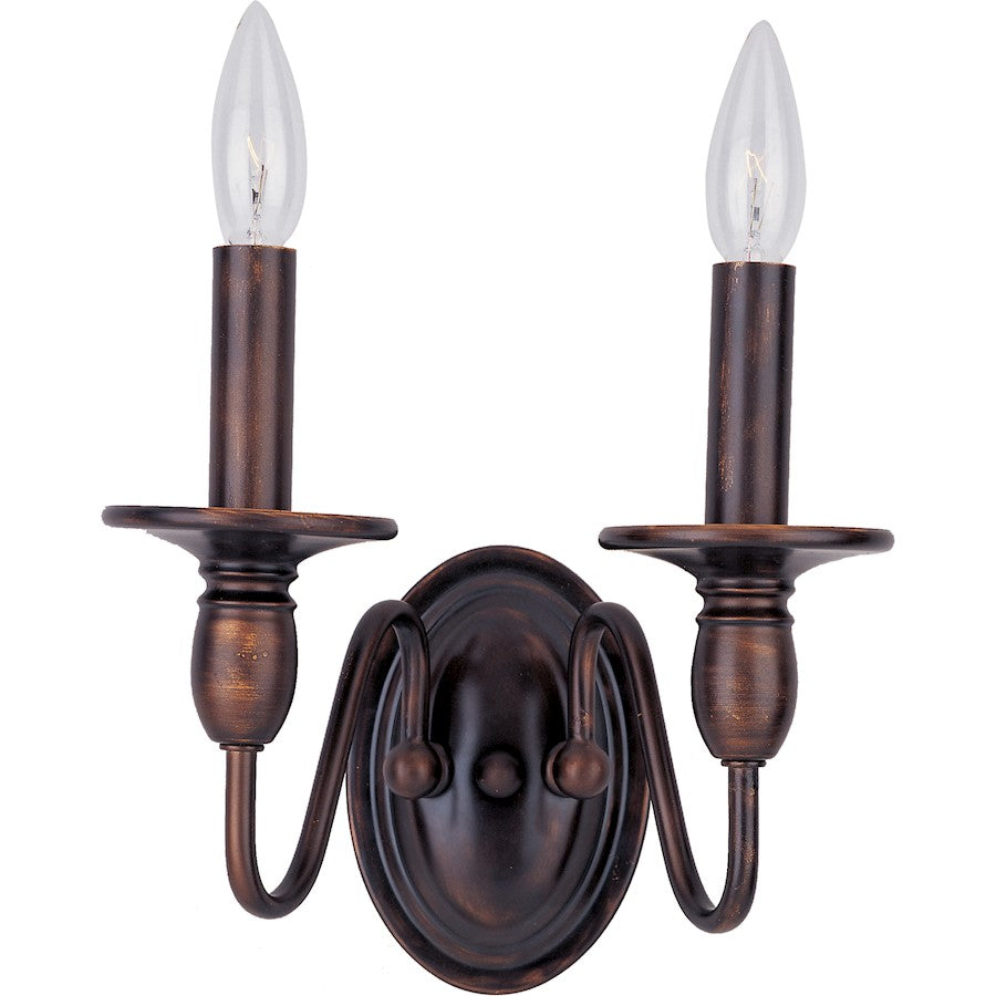 2 Light Wall Sconce