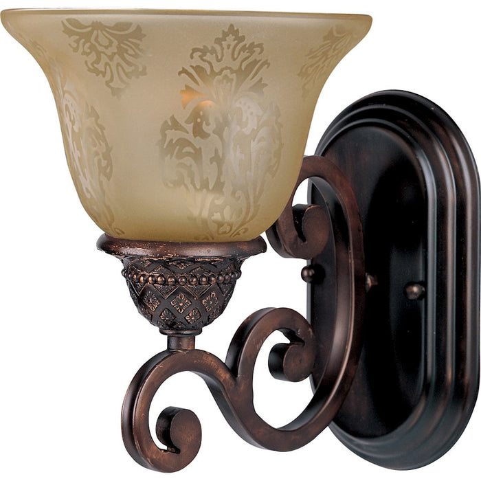 Maxim Symphony 1 Light Wall Sconce, Oil Rubbed Bronze