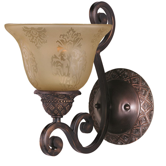 Maxim Symphony Wall Sconce, Oil Rubbed Bronze