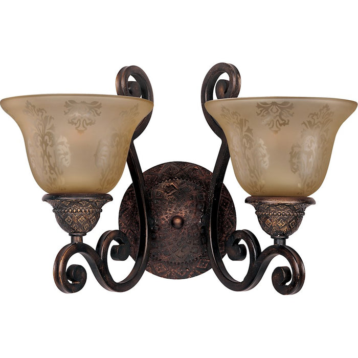 Maxim Symphony Wall Sconce, Oil Rubbed Bronze