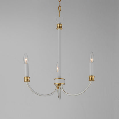 Charlton Chandelier, Weathered White