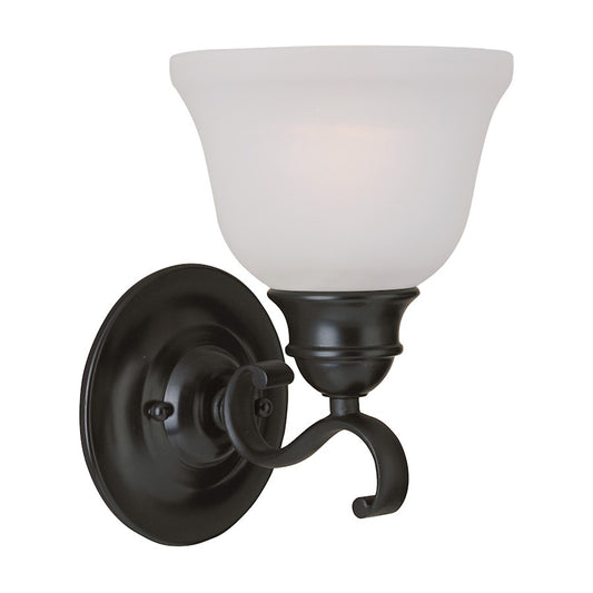 1 Light Wall Sconce Black