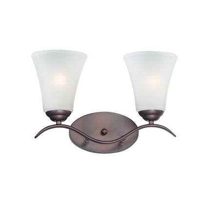 Maxim Lighting Vital 2-Light Bath Vanity in Oil Rubbed Bronze - 12082FTOI