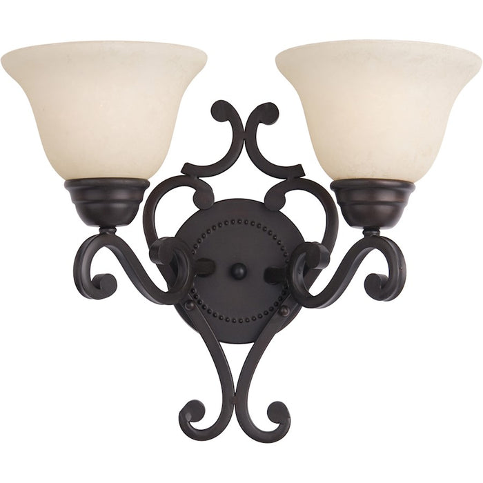 Maxim Manor Wall Sconce Oil Rubbed Bronze