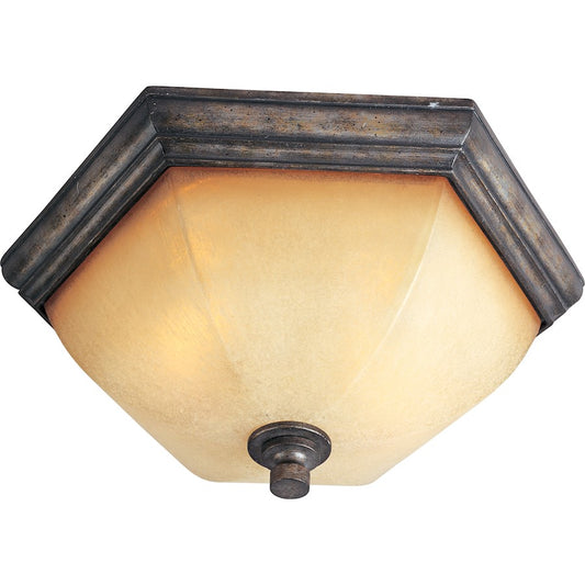 Maxim Lighting Moda 2-Light Flush Mount, Florentine