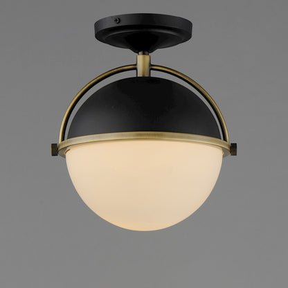 Maxim Duke 1 Light Semi-Flush Mount