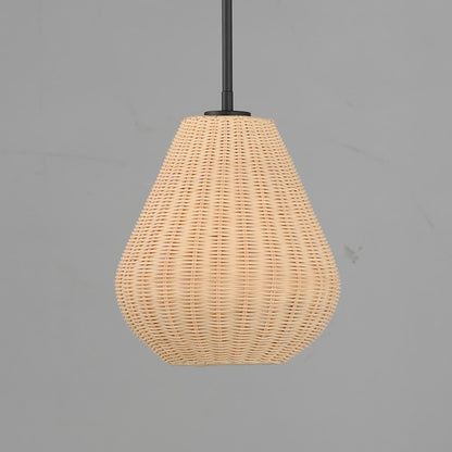 1 Light Pendant, Black