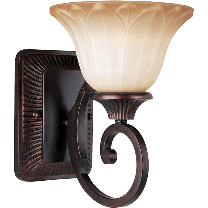 Maxim Allentown 1 Light Wall Sconce, Oil Rubbed Bronze