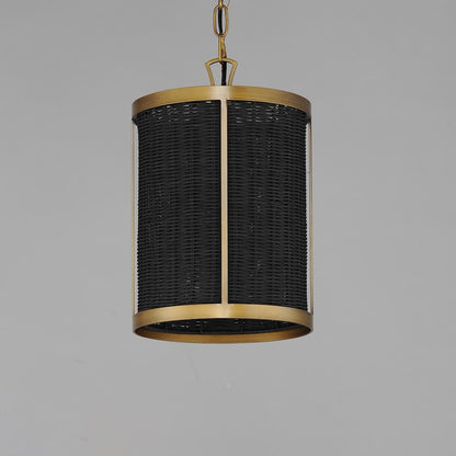 1 Light Pendant, Natural Aged Brass