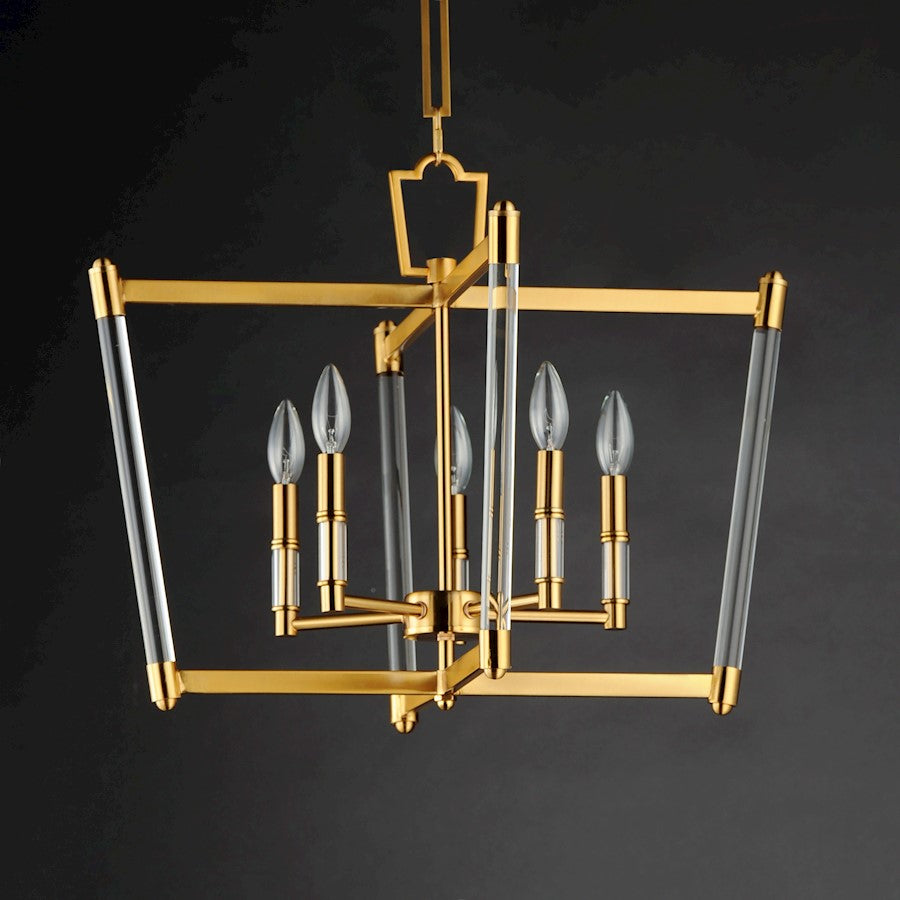 5 Light Chandelier, Heritage