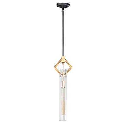 1 Light Mini Pendant, Black