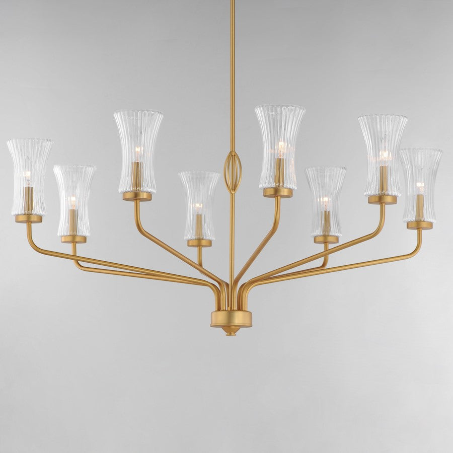 Camelot Chandelier, Brass