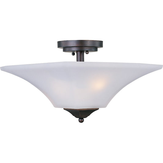 Maxim Aurora 2-Light Semi-Flush Mount